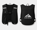 ASCEND Run Vest, front and back view