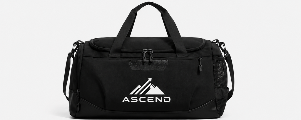 ASCEND Training Duffel in black